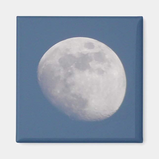 Imán Fases de la luna de la fotografía lunar (Frente)