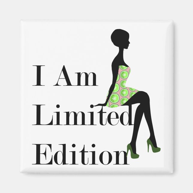 Imán Fashion Silhouette I Am Limited Edition Cita (Frente)