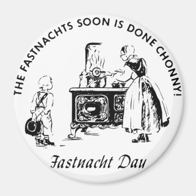 Imán "Fastnachts". (Frente)