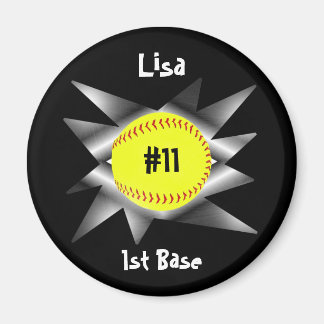 Imán Fastpitch Softball Magnet