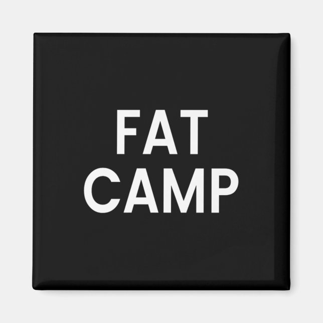 Imán Fat Camp Premium (Frente)