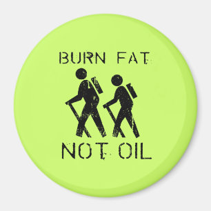 Imán FAT DE LA QUEMADURA. NO ACEITE. (El CAMINAR)