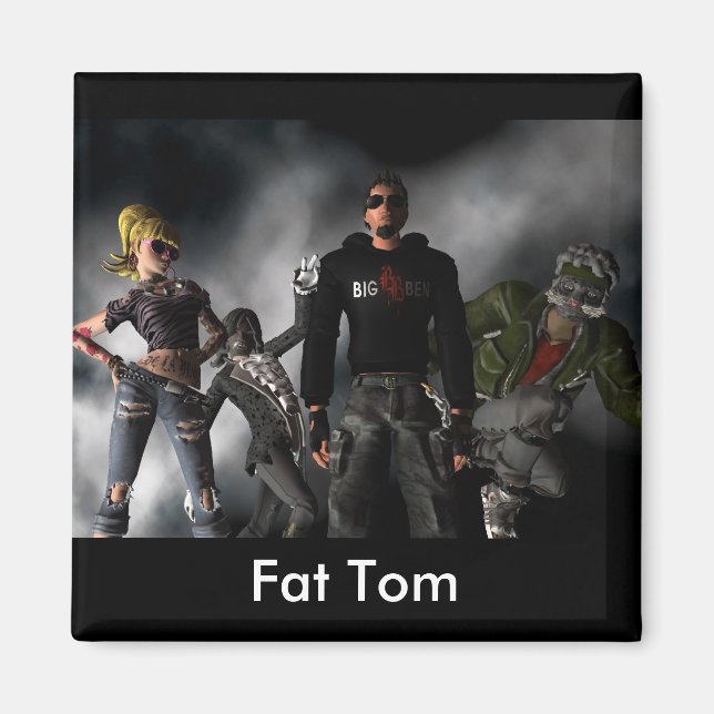 Imán Fat Tom (Frente)