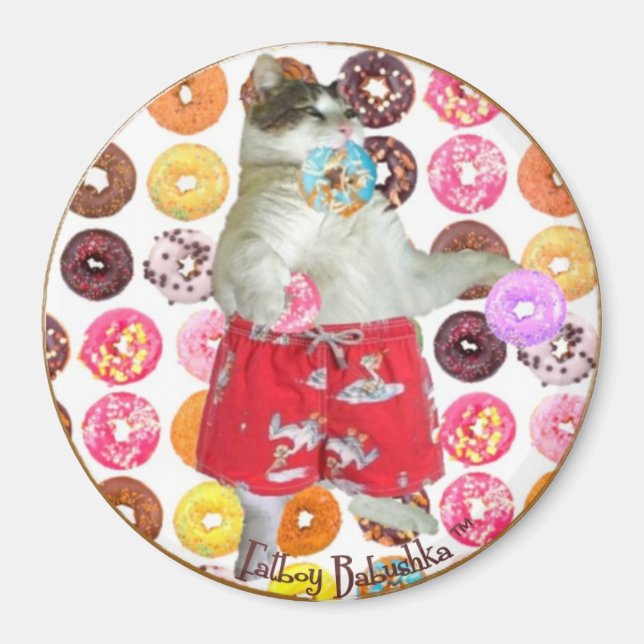 IMÁN FATBOY BABUSHKA ROUND DONUT MAGNET 6 14 13 (Frente)