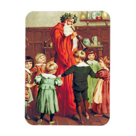 Imán Father Christmas Blowing The Horn