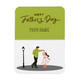 Imán Father’s Day Gift for Dad | Custom Photo & Name