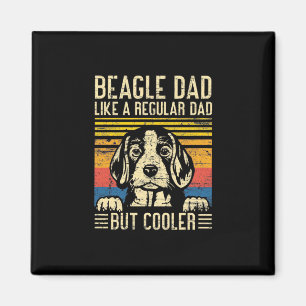 Imán Father's Day Beagle Dog Dad