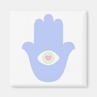 Imán Fatima Eye Heart Hamsa