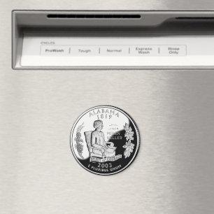Imán Faux Alabama State Quarter Spirit of Courage
