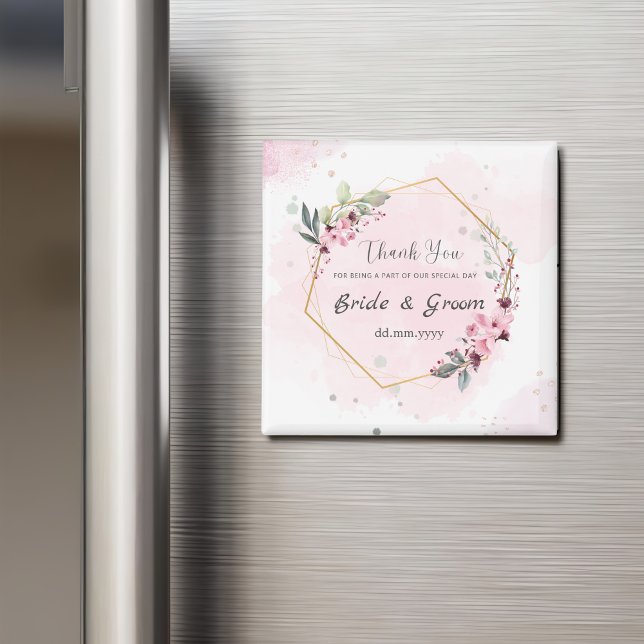 Imán Favores de boda imprevista personalizada para invi (Subido por el creador)