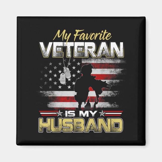 Imán Favorite veteran is husband boyfriend veterans day (Frente)