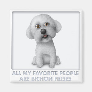 Imán Favorito de Bichon Frise