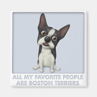Imán Favorito de Boston Terrier