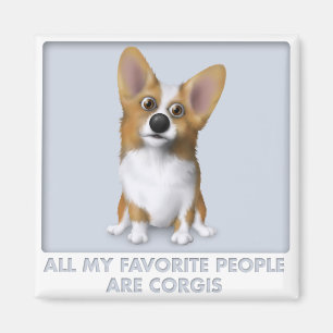 Imán Favorito del Corgi 1 Galés