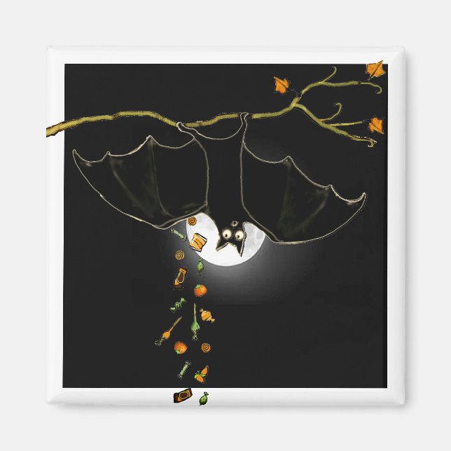 Imán Favoritos de fiesta de Halloween (Frente)