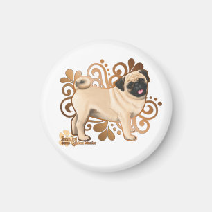 Imán Fawn Pug