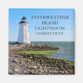 Imán Fayerweather Island Lighthouse, Connecticut