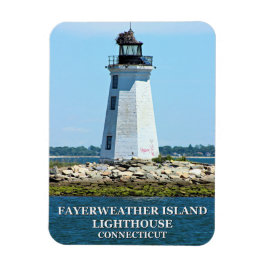 Imán Fayerweather Island Lighthouse, Connecticut