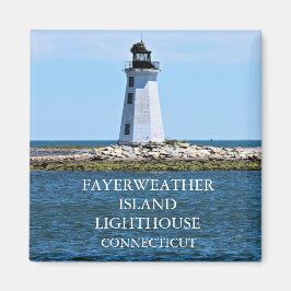 Imán Fayerweather Island Lighthouse, Connecticut
