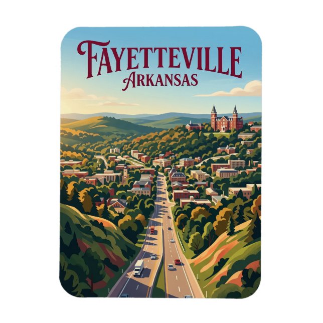 Imán Fayetteville EE. UU. (Vertical)