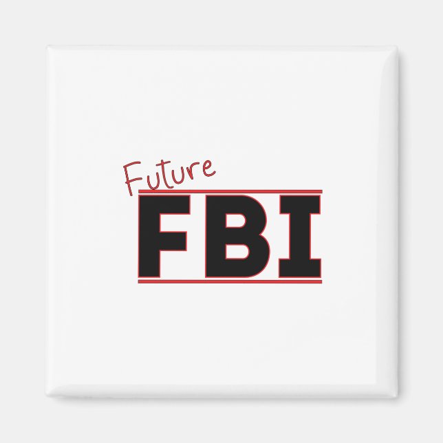 Imán FBI futuro (Frente)