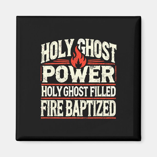 Imán Fe cristiana del poder fantasma (Frente)