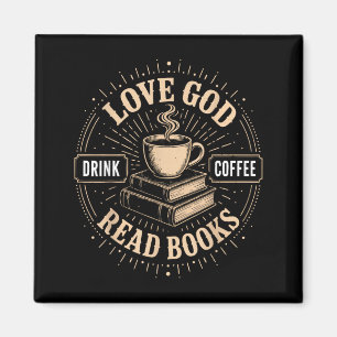 Imán Fe cristiana libros de Jesús café creyente