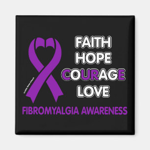 Imán Fe Esperanza Coraje Amor... Fibro