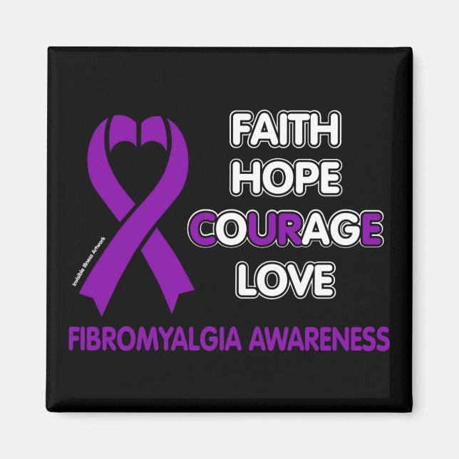 Imán Fe Esperanza Coraje El Amor... Fibro (Frente)