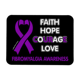 Imán Fe Esperanza Coraje El Amor... Fibro