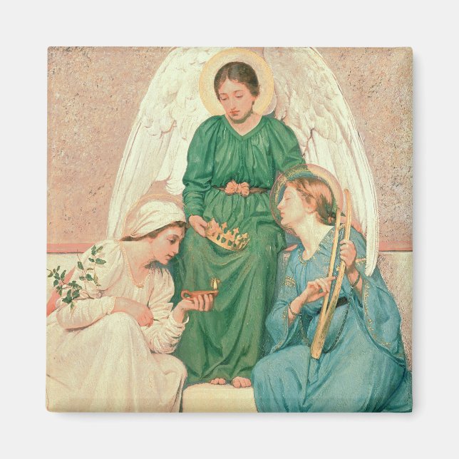 Imán Fe, esperanza y amor (Frente)