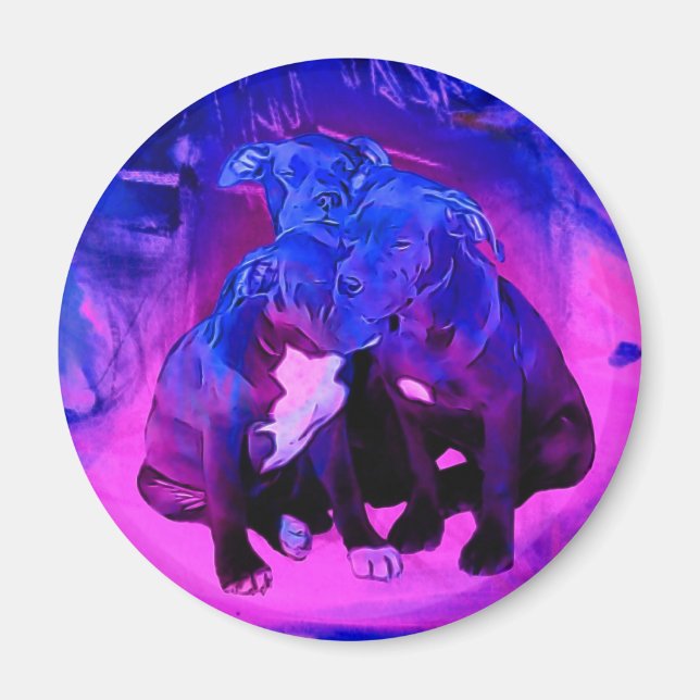 Imán Fe, esperanza y caridad, Bulldoges abusados (Frente)