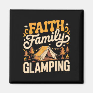 Imán Fe familiar glamping camping de lujo glamper 