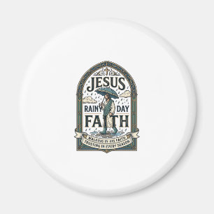 Imán Fe Jesús Día Lluvioso Fe Jesús Día Lluvioso Fe Cri