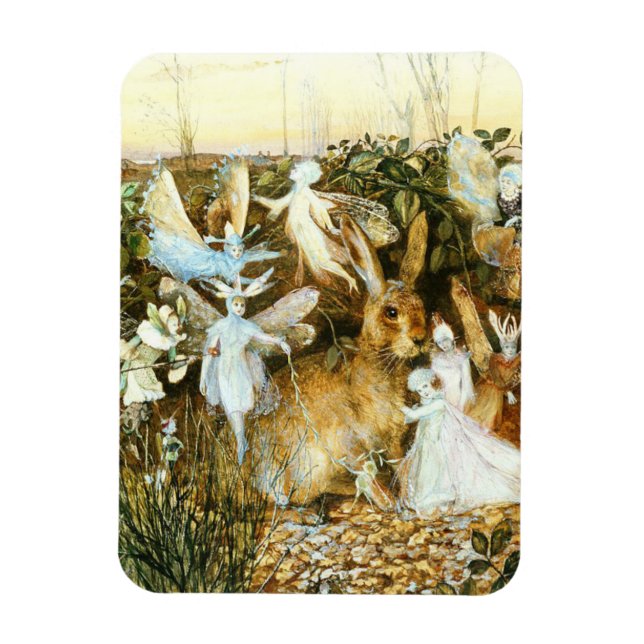 Imán Fe y conejo (Vertical)