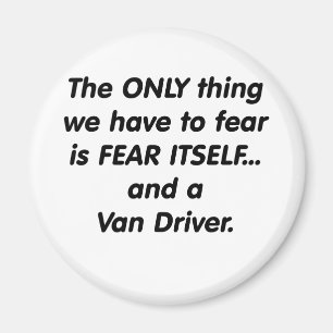 Imán fear van driver