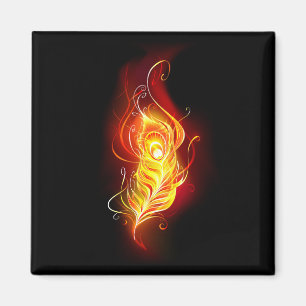 Imán Feather Peacock