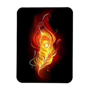 Imán Feather Peacock