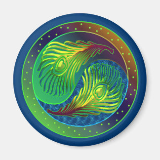 Imán Feather Yin Yang 4