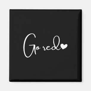 Imán Febrero Mes de la Salud del Corazón Estadounidense