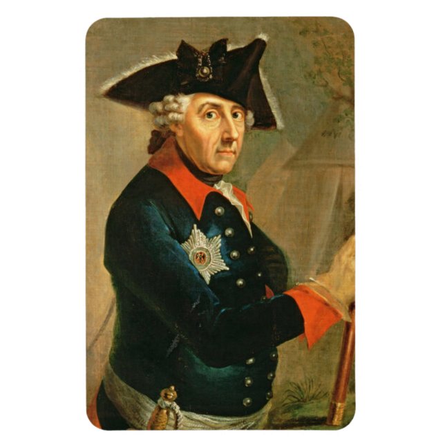 Imán Federico II El Grande De Prusia 1764 (Vertical)