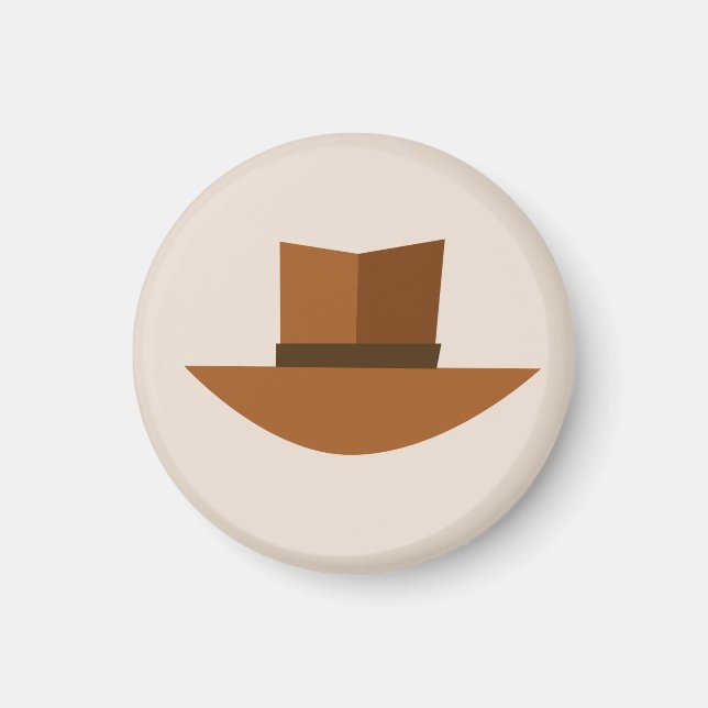 Imán Fedora Magnet (Frente)