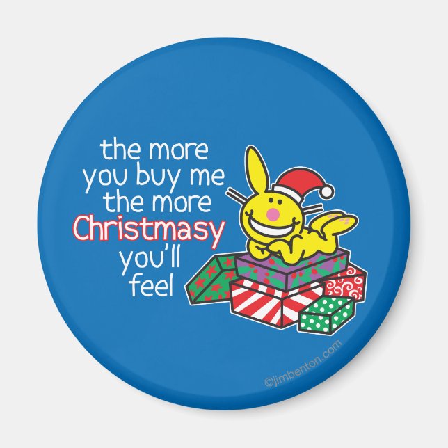 Imán Feel Christmasy (Frente)