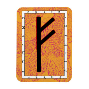Imán Fehu Viking Rune Magnet - ¡Convirtiéndose!