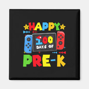 Imán Felices 100 días de juegos preescolares 100 días e