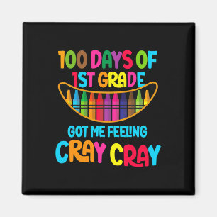 Imán Felices 100 Días De Primer Grado Me Hicieron Senti