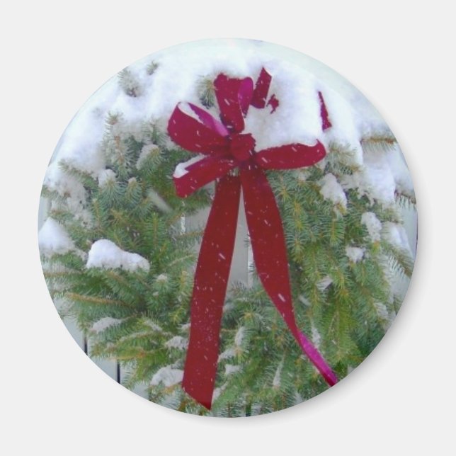 Imán Felices Fiestas (Frente)