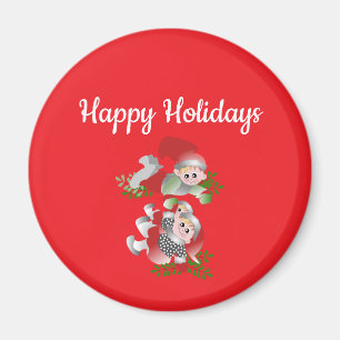 Imán Felices Fiestas
