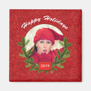 Imán Felices Fiestas