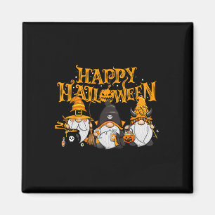 Imán Felices Gnomes de Halloween Vacaciones otoño de ca